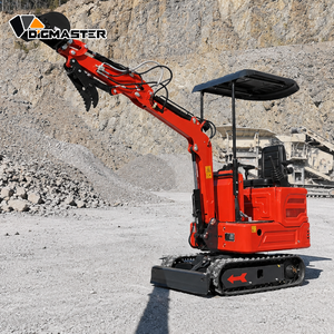Mini-excavatrice fiable refroidie par <span class=keywords><strong>eau</strong></span> Kubota Z482 Diesel <span class=keywords><strong>1</strong></span> tonne, petite micro-pelle compacte avec cabine chauffée pour l'Europe - Product Image 4