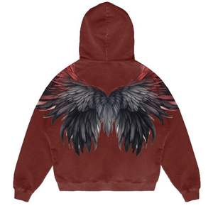 Sweat à capuche personnalisé lavé à l'acide OEM 450 GSM poids lourd Stone Wash Sunfaded Look No String Distressed Paint - Product Image 6