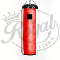 Support mural pour sac de frappe autoportant, sacs de frappe lourds personnalisés en PVC pour la boxe, en cuir et PU avec remplissage de sable
