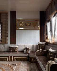 Sièges au sol orientaux, canapé ethnique, canapé Majlis arabe, canapé de style ottoman, ensemble Jalsa arabe, sièges au sol orientaux de luxe - Product Image 2