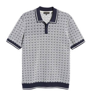 T-shirt polo de haute qualité pour hommes, conception simple, logo personnalisé disponible, tissu anti-boulochage pour les commandes en gros OEM - Product Image 3