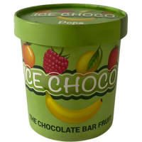 Bol de service pour crème glacée et fruits DPAP300 OZ, avec couvercle en papier kraft anti-ondulation, emballage alimentaire congelé 100% recyclable