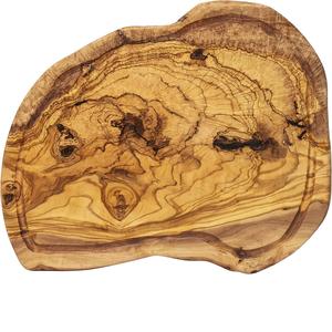 Plateau de service en bois d'olivier TIMELESS CRAFT pour hacher/couper/charcuterie/fromage |   Écologique, compatible lave-vaisselle, durable | - Product Image 4