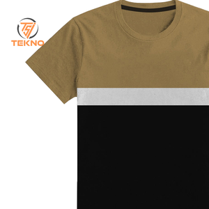 Vente en gros 100% de t-shirts 100% coton avec logo personnalisé pour hommes, t-shirt anti-rides à manches courtes - Product Image 5