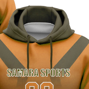 Sarama Sports Fashion Streetwear Sudadera con Capucha para Mujer, Estilo Y2K, Estampado Animal, 100% Algodón, Felpa Gruesa, Transpirable, para Invierno - Product Image 2