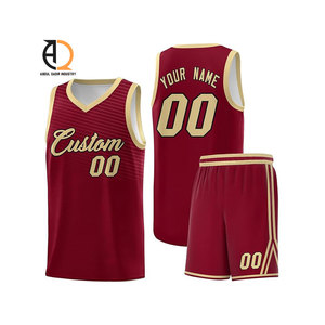 Conjunto de Camiseta y Pantalones Cortos de Baloncesto de Secado Rápido, Transpirable, de Malla, Uniforme de Equipo Juvenil para Hombre, 100% Poliéster, Ropa de Baloncesto - Product Image 3