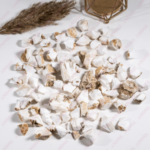 Nouveauté : Cristal naturel blanc de scolecite, pierres brutes, gemmes brutes, morceaux bruts, très demandés - Product Image 4