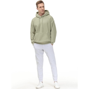 Sweat à capuche vintage unisexe poids lourd personnalisé coupe ample pour hommes - Product Image 6