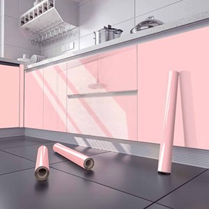 Adsorción de sonido sin aire, color sólido suave, autoadhesivo, película decorativa de PVC, parte trasera pegada, lámina de vinilo de color puro para muebles - Product Image 2