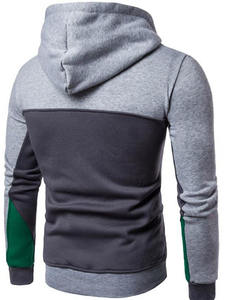 <b>Men</b> Hoodies Sweatshirt 100% Cotton Pullover Half <b>Zip</b> <b>Hoodie</b> - Product Image 2