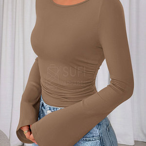 Top Corto de Mujer sin Mangas, Ligero y Transpirable, de Punto con Spandex y Poliéster, con Logotipo Frontal, Suave, Informal para Verano - Product Image 6