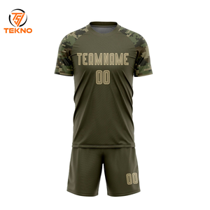 Maillot et short de football de haute qualité par sublimation 2025 uniforme de football de nom d'équipe personnalisé de bonne qualité pour le sport entretenu par OEM - Product Image 1