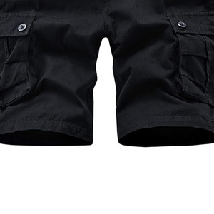Short Cargo Extensible de Haute Qualité en Noir Imprimés Personnalisés Motif Solide Street Wear Style Décontracté Disponible Toutes Tailles Couleurs - Product Image 6