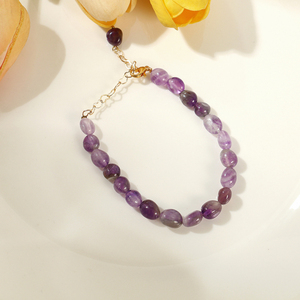 Bohemia Women's Gold Plated <b>Beaded</b> <b>Bracelets</b> with Natural Stone-Gift - Product Image 2