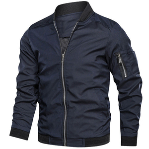 Vente en gros de blouson d'aviateur avec logo personnalisé par les fabricants pour hommes blouson de baseball épais en coton de grande taille pour hommes veste Letterman Varsity - Product Image 4