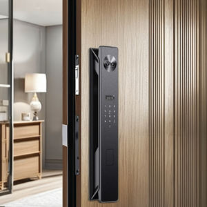 Serrure numérique Wifi Tuya, Cerradura Inteligente Para Puerta Exterior, serrure de porte intelligente avec caméra, empreinte digitale et empreinte palmaire - Product Image 1
