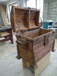 VINTAGE -INSPIERD <b>WOODEN</b> NATUIRAl Multifunction Gift <b>Box</b> Bamboo Jewellery <b>Box</b> Cosmetic <b>Box</b> for Christmas Decoration - Product Image 4