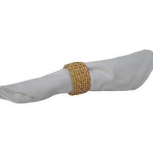 Anillo de bambú ecológico para servilletas, PARA CENA soporte de Metal, restaurante, decoración de boda, tema de lujo - Product Image 1