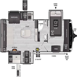 Autocaravana Keystone Outback 330RL 2024 Usada en Excelentes Condiciones - Product Image 3