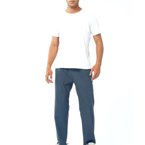 กางเกงวอร์มของผู้ชายแบบมืออาชีพกางเกงเอวสูงมีเชือกรูดน้ำหนักเบาพิมพ์โลโก้ได้ตามต้องการ - Product Image 4