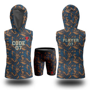 ชุดเสื้อฟุตบอล7V7สำหรับเด็กชายชุดยูนิฟอร์ม7on7เสื้อฟุตบอลอเมริกันไซส์พิเศษระบายอากาศได้ออกแบบได้ตามต้องการ - Product Image 6