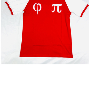 Camiseta Universitaria Personalizada de la Fraternidad Omega Psi Phi, 200 Gramos, Patrón Sólido Bordado, 100% Algodón Transpirable, Estilo Hip Hop, Tejido de Ganchillo - Product Image 4