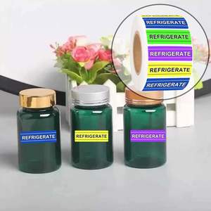 Autocollants de réfrigération Étiquettes médicales Réfrigérer les autocollants de <span class=keywords><strong>pharmacie</strong></span> de service alimentaire 1/2x1.5 pouces - Product Image 4