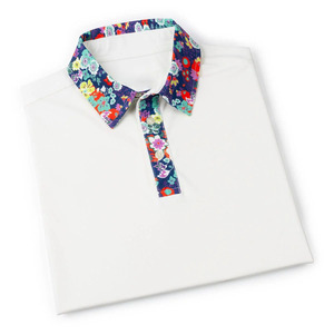 Polo de golf personnalisé à manches courtes en polyester, spandex, respirant et décontracté de grande taille pour hommes - Product Image 2