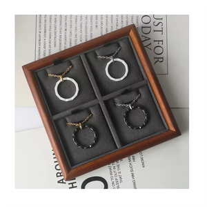 Wholesale 925 Sterling <b>Silver</b> Necklace Minimal Plain Designs With Exquisite Pearl Stone Light Weighted Stainless Steel India - Product Image 5