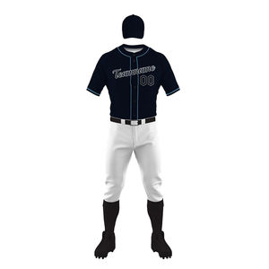 Uniforme de baseball décontracté personnalisé respirant et élégant avec la meilleure qualité, design imprimé de logo personnalisé, nouveaux uniformes de baseball - Product Image 2