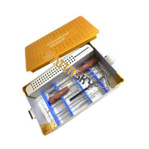 Ensemble de micro-chirurgie Satinsky, instruments chirurgicaux médicaux, acier inoxydable de qualité allemande, qualité supérieure, manuel, certifié CE, classe A - Product Image 5