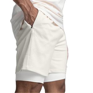 Pantalones Cortos Deportivos de Malla Transpirable de Secado Rápido de Dos Capas para Exteriores con Bolsillos, Cómodos y de Moda, Ideales para Gimnasio - ¡Gran Oferta! - Product Image 3