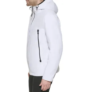 Ademend Waterdicht Warm En Slijtvast Zacht Shell Licht Leren Jack Mannen Outdoor Softshell Jack Beste Kwaliteit