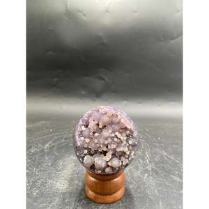 Esfera de Cristal de Ágata de Uva Natural Pulida, Hueca, de 6-8 cm, Bola de Geoda, Interior Elegante para Decoración del Hogar - Product Image 6
