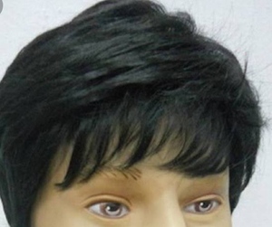 Perruque naturelle pour hommes avec cheveux indiens Remy Cheveux naturels de haute qualité d'Inde - Product Image 5