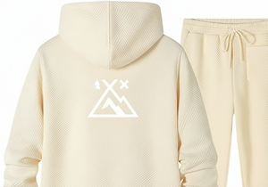 Conjunto de Sudadera con Capucha Personalizada con Logotipo para Hombre |   Conjunto de Ropa Urbana |   Felpa de algodón 100% de alta densidad |   Sólido, Antibacteriano y Transpirable - Product Image 6