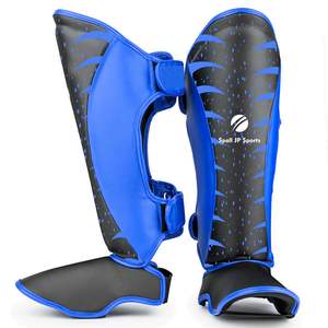 Prix de gros, protège-tibias de compétition de Muay Thai personnalisés, protection des jambes personnalisée, entraînement de kick-boxing, protège-tibias durable - Product Image 3