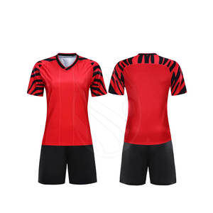 Wholesale Sublimated Design Sleeves <b>Women</b> Soccer Uniform Quick Dry Breathable Shirts & <b>Tops</b> Soccer Suit - Product Image 3