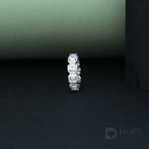 Hermoso anillo de diamantes de corte princesa Charm con oro fino de 18 quilates con diseño adorable para cada función - Product Image 3