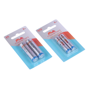 Piles AA R6P au carbone-zinc Martin and Marys 1,5 V, lot de 4 sur carte de vente au détail pour télécommandes, jouets, lampes de poche, petites boutiques - Product Image 4