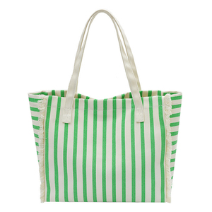 Customized <b>Large</b> Capacity Ladies Shoulder Handbags Cartoon Pattern Eco-friendly High Quality Canvas <b>Zipper</b> <b>Tote</b> <b>Bag</b> for Women - Product Image 4