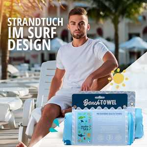 Toalla de Playa de Microfibra de Verano con Diseño Submarino, Secado Rápido, Algodón con Jacquard de Criaturas Marinas en Relieve y Logotipo Impreso - Product Image 3