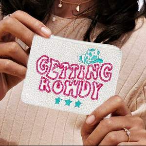 กระเป๋าถือสำหรับเด็กผู้หญิง,กระเป๋าใส่เหรียญพร้อมลูกปัดมือสไตล์กุญแจวัสดุขนาดเล็ก - Product Image 1