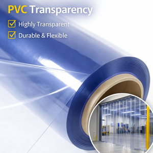 Gaia सॉफ्ट <span class=keywords><strong>pvc</strong></span> शीट 1 मिमी <span class=keywords><strong>pvc</strong></span> रोल पारदर्शी सुपर स्पष्ट फिल्म - Product Image 1