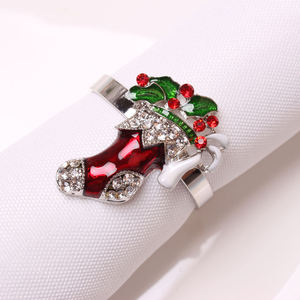 Anneaux de serviette de qualité supérieure pour une belle décoration de table, idéal pour les mariages, les fêtes et les repas à domicile - Product Image 4