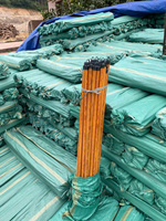 Vente en gros de balai d'eucalyptus 3 types de PVC naturel enduit de grain de bois PVC enduit de fleur prix d'usine du Vietnam