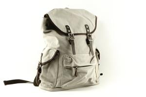 Leather <b>Canvas</b> Luxury <b>Backpack</b> Durable Travel Hiking School Laptop Breathable Eco-Friendly Large Capacity LCBP-0097 - Product Image 3