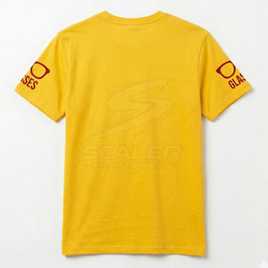 T-shirt pour homme en coton tricoté de qualité supérieure, broderie, écologique, séchage rapide, léger, respirant, facile à porter, tendance - Product Image 2