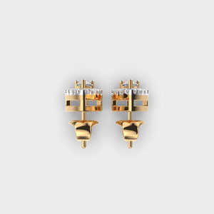 Pendientes de Diamantes con Corte de Pera, Oro Sólido de 18K, Chapado en Rodio, Joyería de Lujo para Mujer, para Bodas - Product Image 4