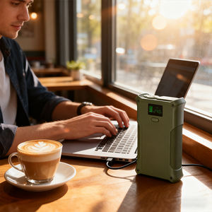 Zlwm แบตสำรองขนาดเล็กแบบพกพา30W 18W 38400mAh 142.8Wh แบตเตอรี่สำรองกลางแจ้งสำหรับอุปกรณ์ตั้งแคมป์ในกรณีฉุกเฉิน - Product Image 6